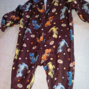 Dinosaur Print Onesie